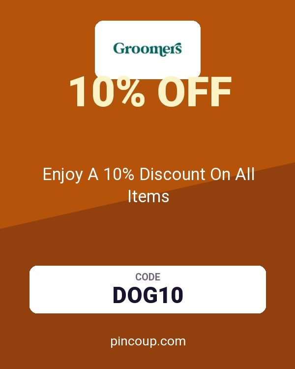 Groomers Online coupon: Enjoy A 10% Discount On All Items