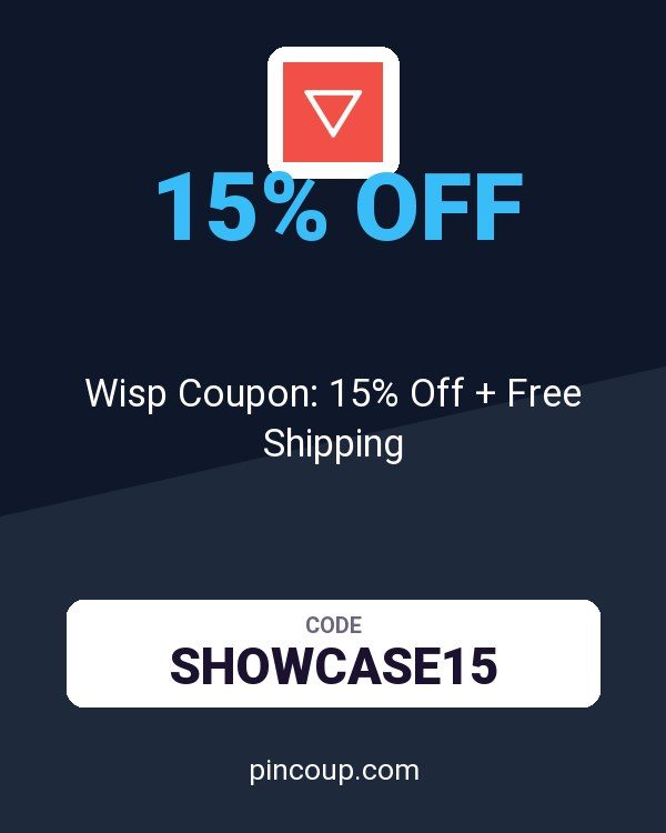 Wisp Coupon: 15% Off + Free Shipping
