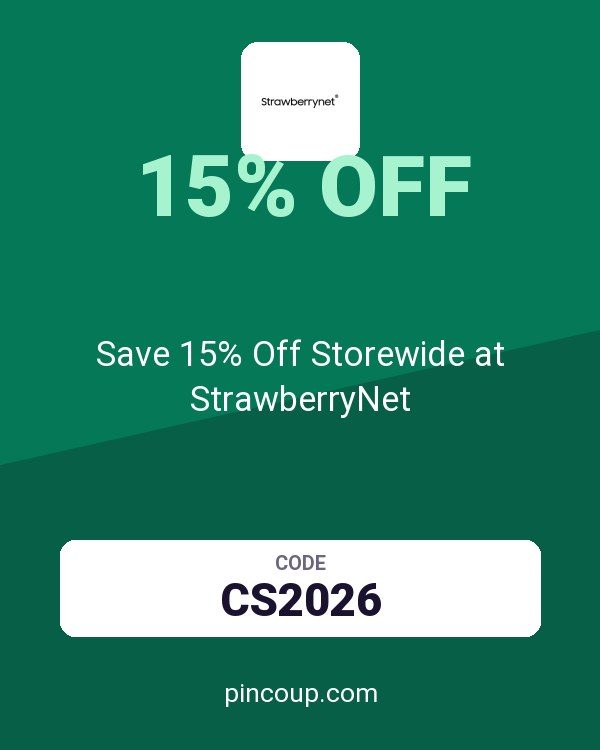 Save 15% Off Storewide at StrawberryNet