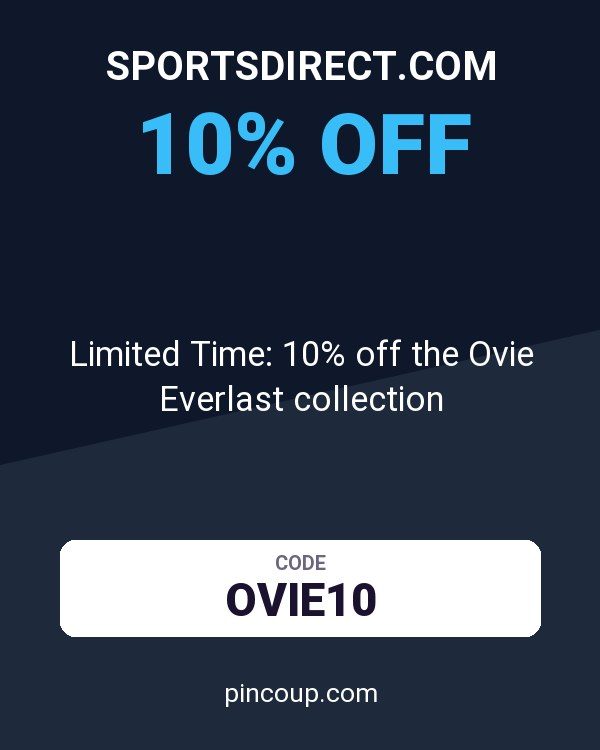 Sportsdirect.com coupon: Limited Time: 10% off the Ovie Everlast collection
