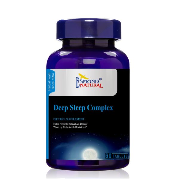 Deep Sleep Complex (Promotes Relaxation & Sleep), USA, FDA, GMP, NPAC-60 Tablets at Esmond Natural