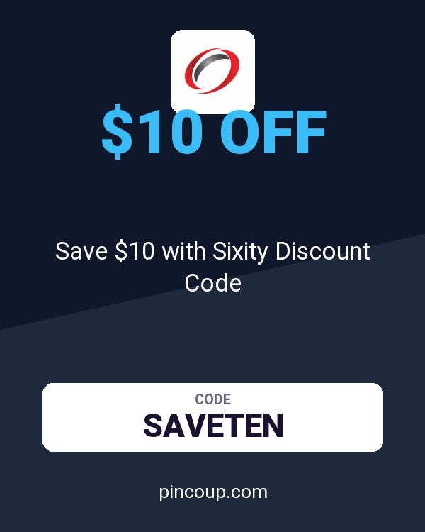 Save $10 with Sixity Discount Code