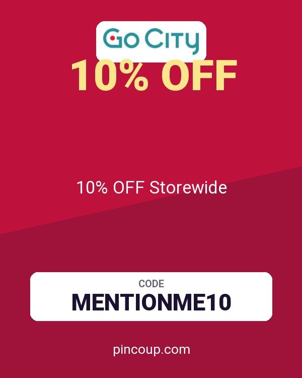 Go City® coupon: 10% OFF Storewide