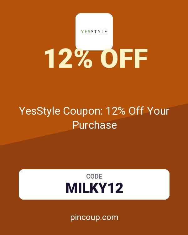 YesStyle US/: YesStyle Coupon: 12% Off Your Purchase