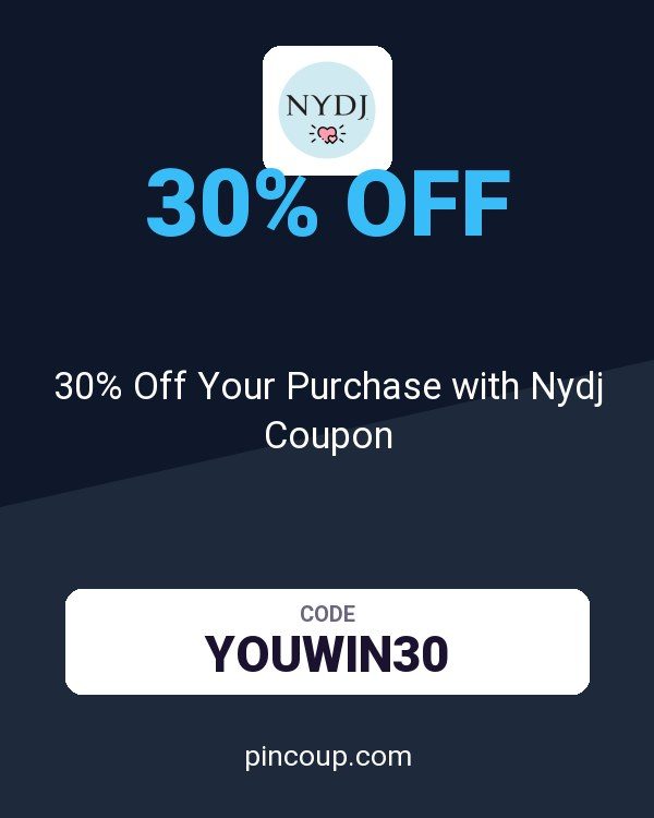 30% Off Your Purchase with Nydj Coupon