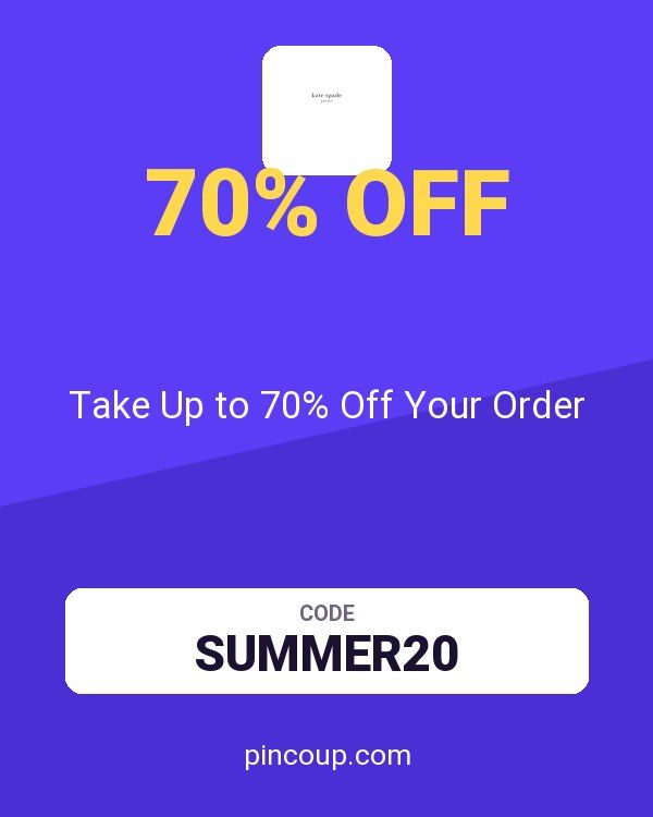 Kate Spade Outlet coupon: Take Up to 70% Off Your Order
