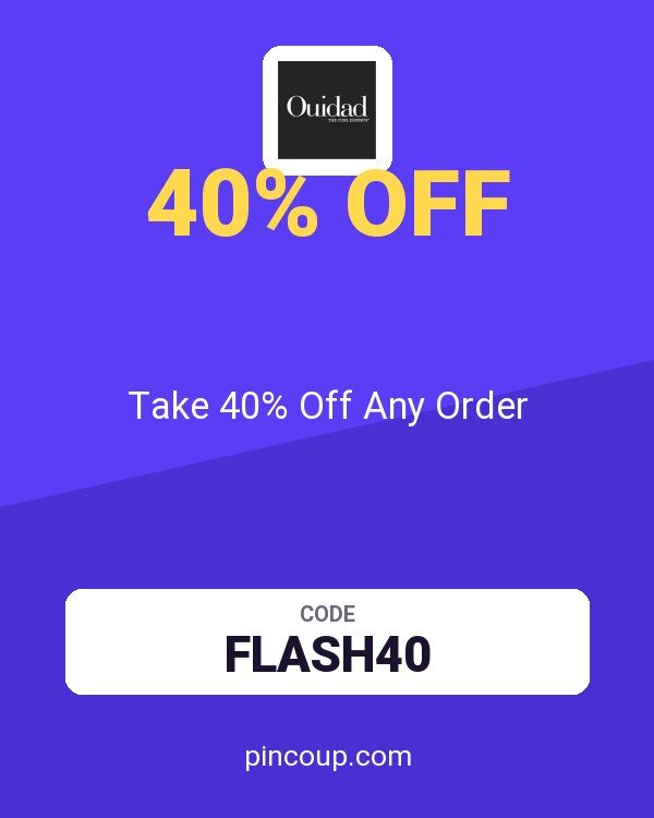 Ouidad coupon: Take 40% Off Any Order