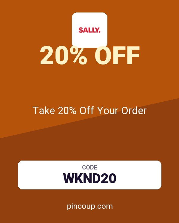 Sally Beauty coupon: Take 20% Off Your Order