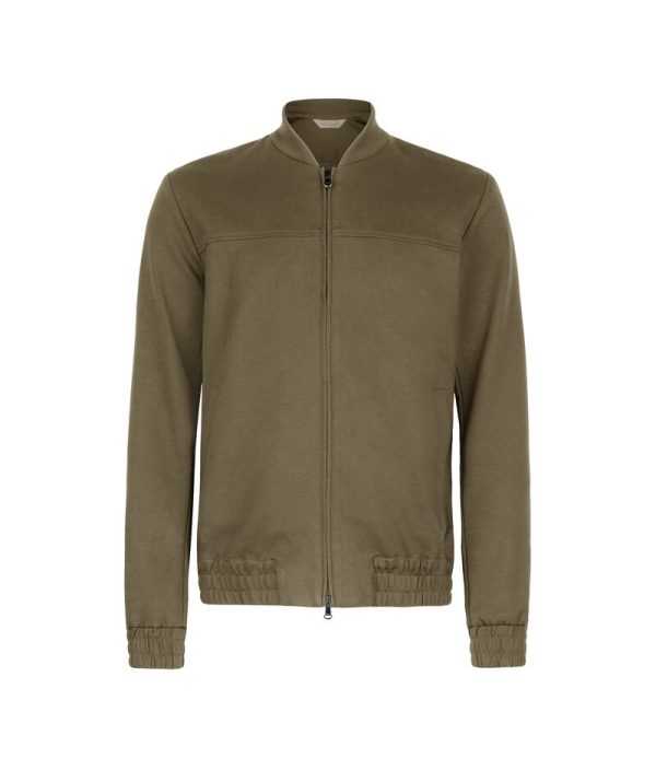 Falconeri Jersey bomber jacket Man Jungle Size 52