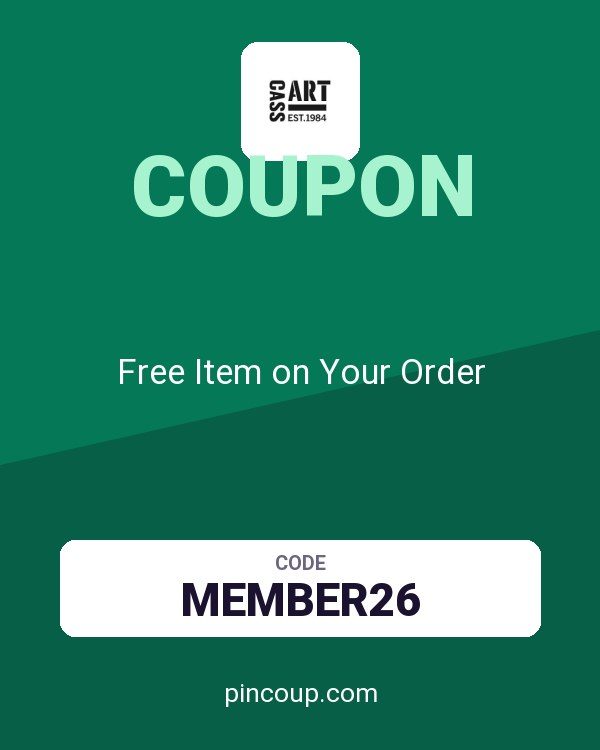 Cass Art coupon: Free Item on Your Order