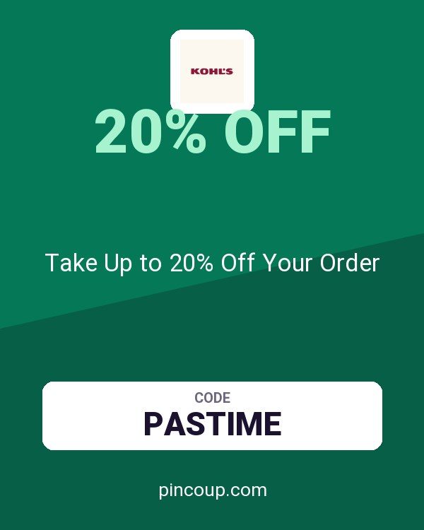 Kohl's coupon: Take Up to 20% Off Your Order