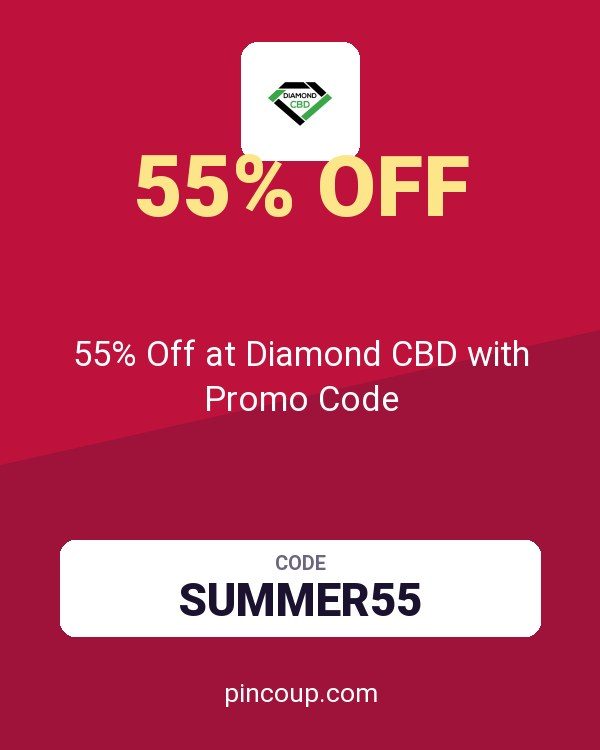 55% Off at Diamond CBD with Promo Code