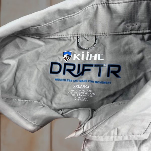 Kuhl Shirt Mens 2XL Gray Short Sleeve Button Down Hiking Dritr, Men's (Size Xxl) at Grailed