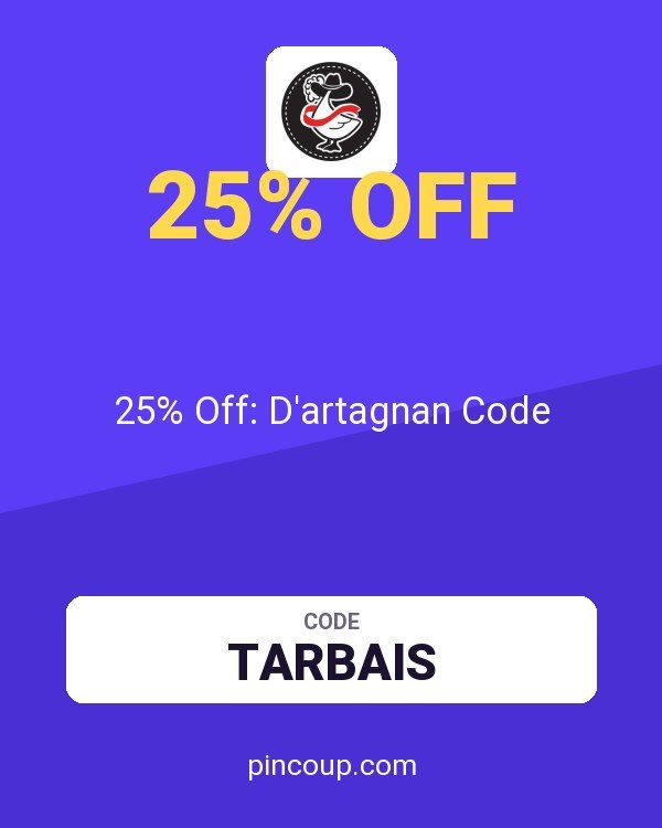 25% Off: D'artagnan Code