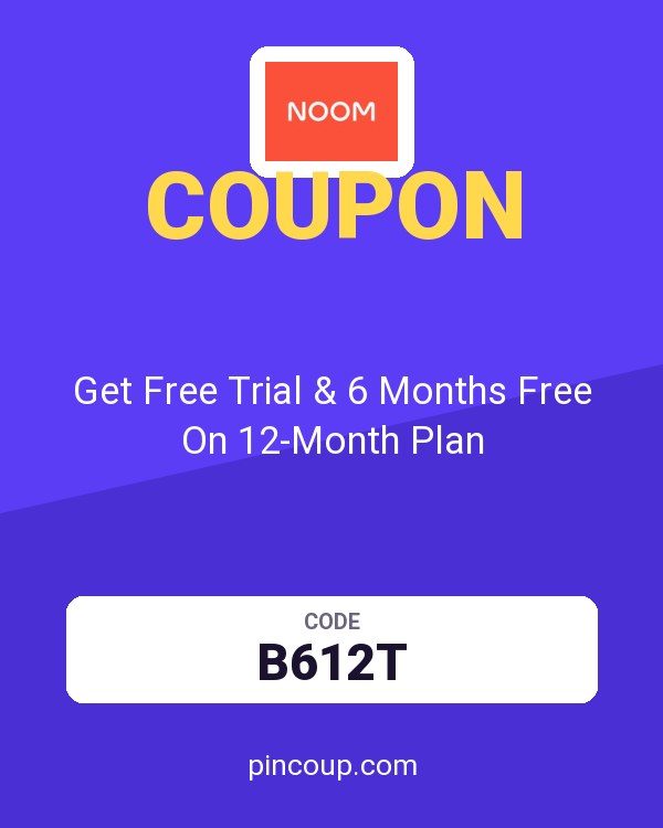 Noom coupon: Get Free Trial & 6 Months Free On 12-Month Plan