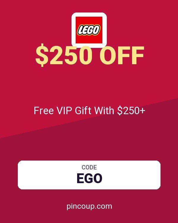 LEGO MX coupon: Free VIP Gift With $250+