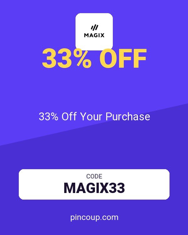 MAGIX & VEGAS Creative Software IT coupon: 33% Off Your Purchase