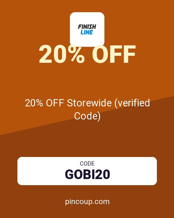 Finish Line coupon: 20% OFF Storewide (verified Code)