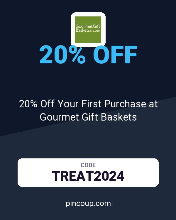 GourmetGiftBaskets.com coupon: 20% Off Your First Purchase at Gourmet Gift Baskets