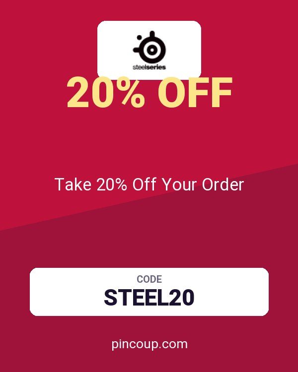 SteelSeries coupon: Take 20% Off Your Order