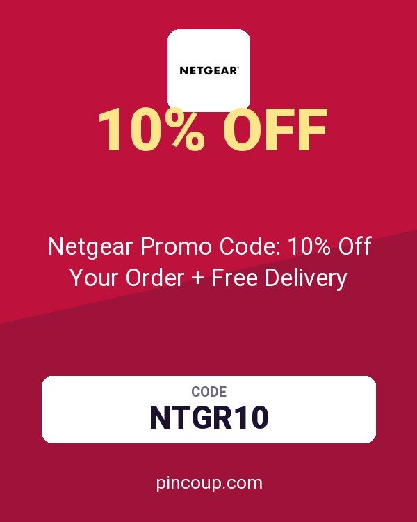 Netgear FR coupon: Netgear Promo Code: 10% Off Your Order + Free Delivery