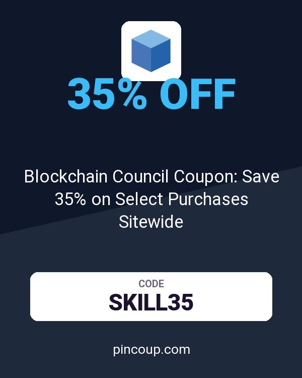 Blockchain Council Coupon: Save 35% on Select Purchases Sitewide