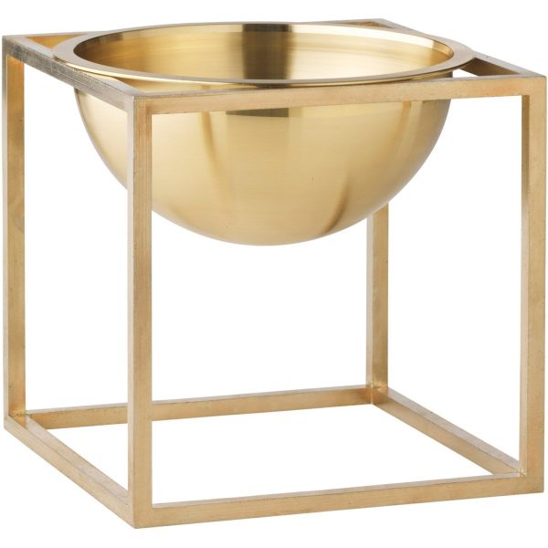 Overstock - Kubus Bowl - Small - Brass at Shop Horne
