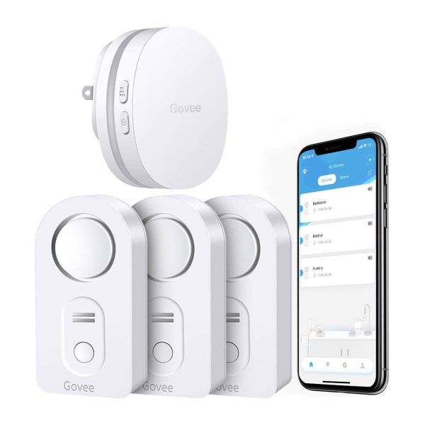 Refurbished Govee Wi-Fi Water Sensors Alarm
