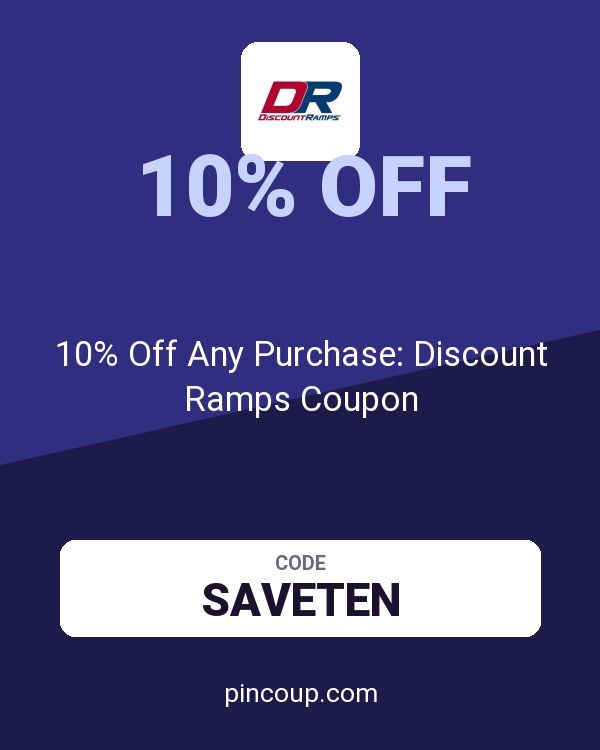 10% Off Any Purchase: Discount Ramps Coupon