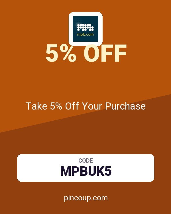 MPB.com coupon: Take 5% Off Your Purchase