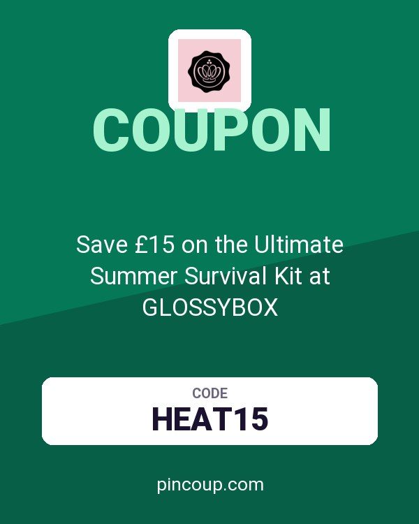 Save £15 on the Ultimate Summer Survival Kit at GLOSSYBOX