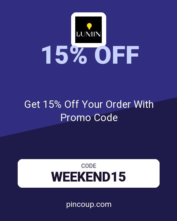 Lumin coupon: Get 15% Off Your Order With Promo Code