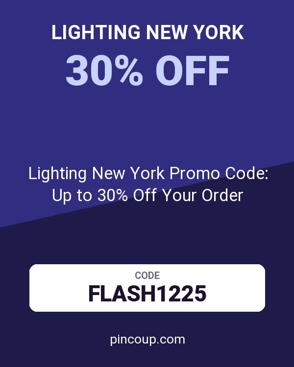 Lighting New York Promo Code: Up to 30% Off Your Order