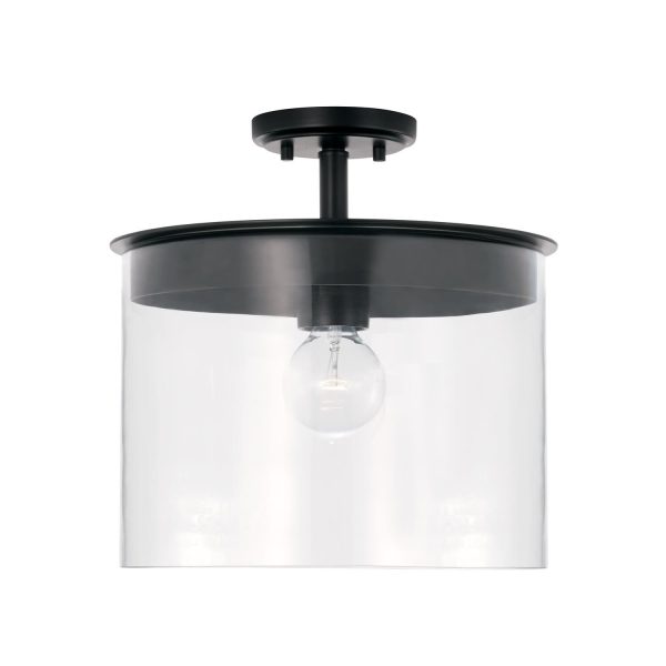 Homeplace by Capital Lighting Fixture Company Mason Semi Flush Mount Mason - 246812MB - Transitional at 1-800Lighting