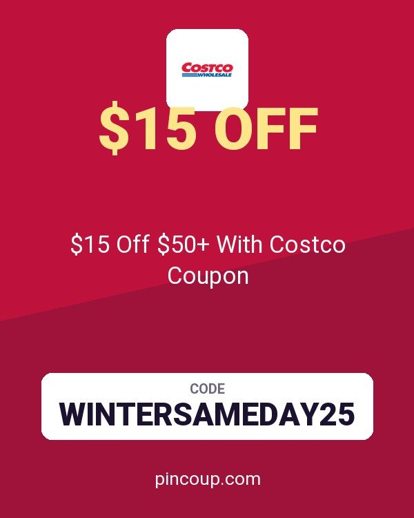 Costco Membership: $15 Off $50+ With Costco Coupon