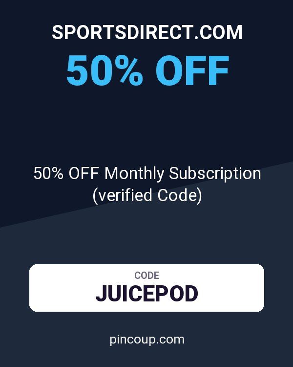Sportsdirect.com coupon: 50% OFF Monthly Subscription (verified Code)