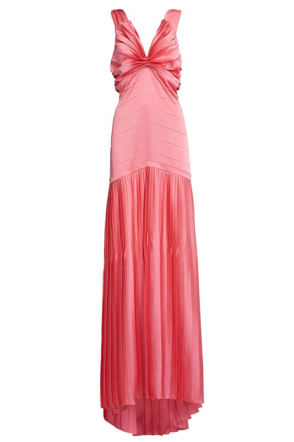 Plisset Sleeveless Gown at Marissa Collections