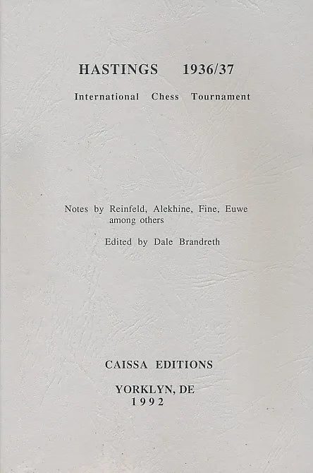 CLEARANCE - Hastings 1936 at Wholesale Chess