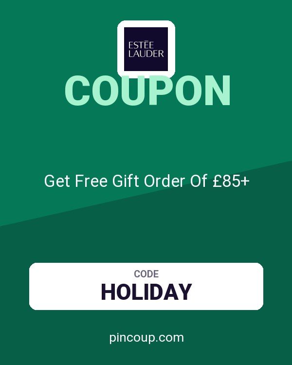 Estee Lauder coupon: Get Free Gift Order Of £85+