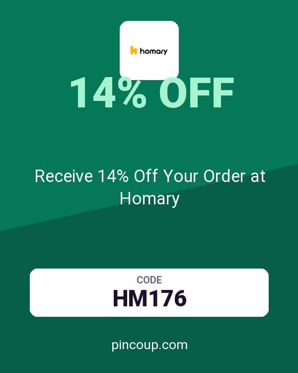 Homary International Limited coupon: Receive 14% Off Your Order at Homary