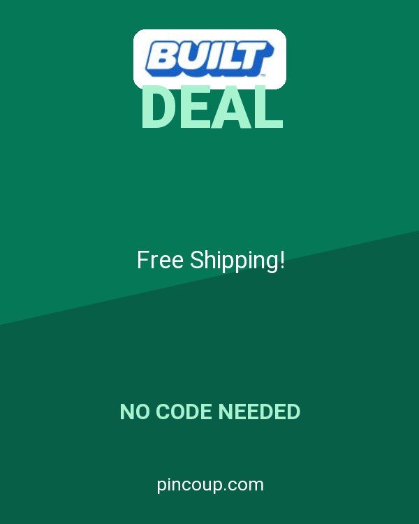 BUILT coupon: Free Shipping!