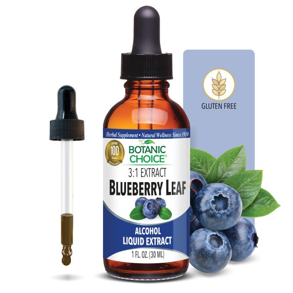 Blueberry Leaf Liquid Extract - 1 Oz at Botanic Choice