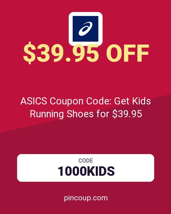 ASICS America: ASICS Coupon Code: Get Kids Running Shoes for $39.95
