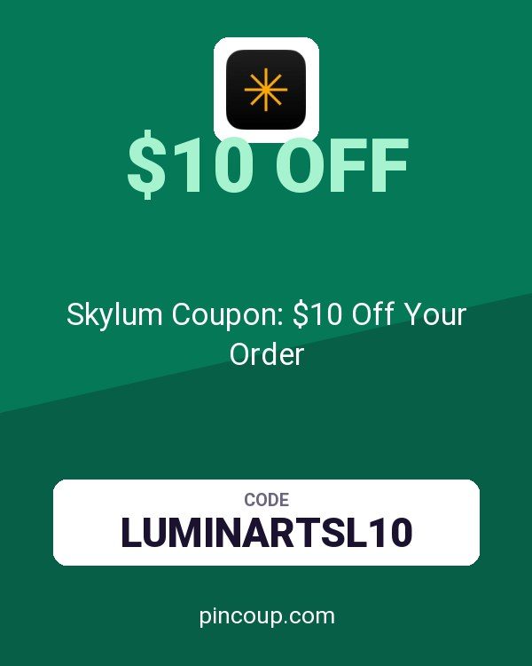 Luminar Neo: Skylum Coupon: $10 Off Your Order