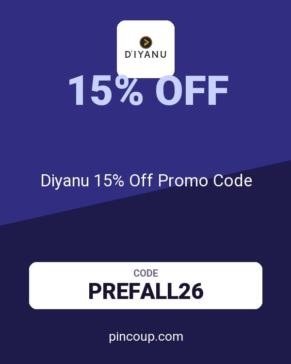 Diyanu 15% Off Promo Code