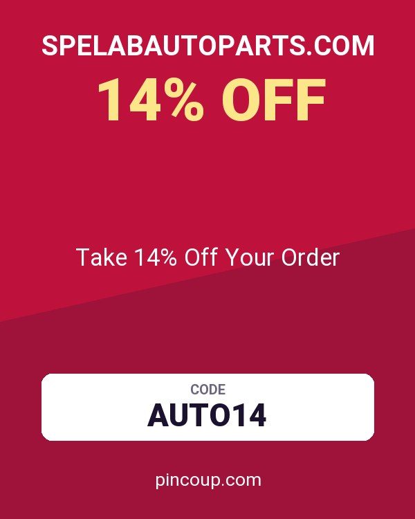 Spelabautoparts.com coupon: Take 14% Off Your Order