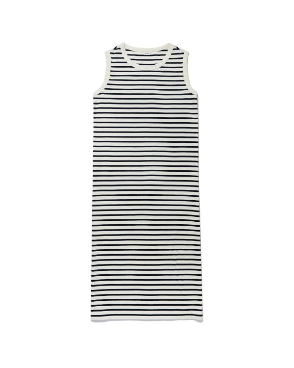 The Tank Dress - Cream/Navy at Kule