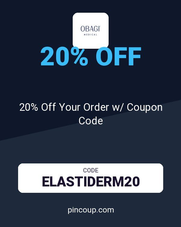 Obagi: 20% Off Your Order w/ Coupon Code