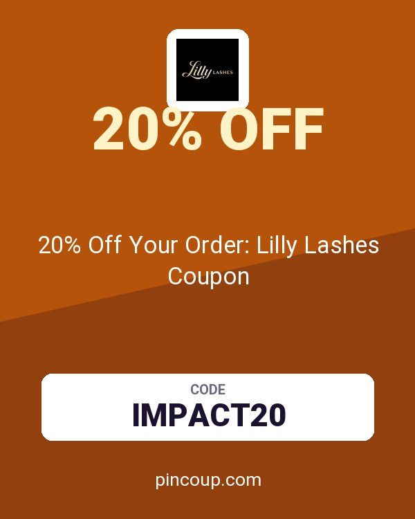 20% Off Your Order: Lilly Lashes Coupon