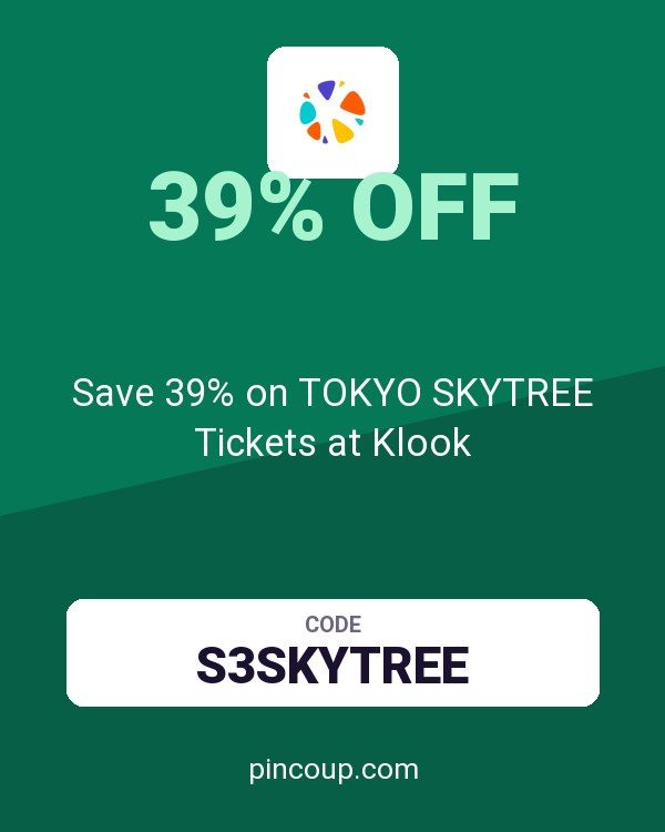 Save 39% on TOKYO SKYTREE Tickets at Klook